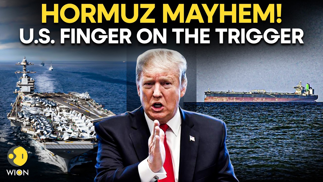 LIVE: Donald Trump's Naval Blockade on Hormuz Begins, Warns to Hit Iranian Vessels | BREAKING | WION