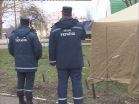 Пункт обогрева граждан в Николаеве