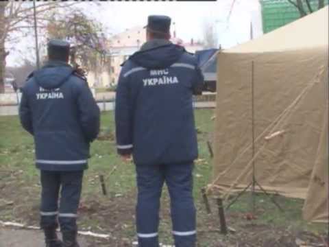 Пункт обогрева граждан в Николаеве
