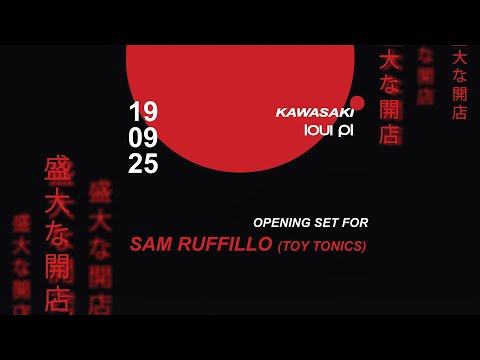Loui PL Opening Set For Sam Ruffillo - Warsaw [House, Disco, Deep] September 2025