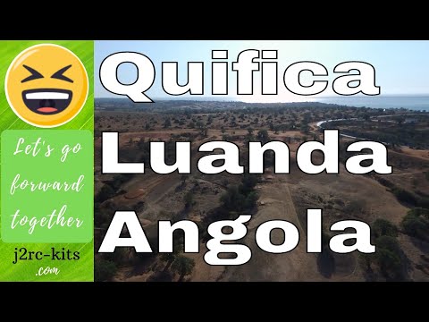 Luanda Angola (Quifica) - One day trip vlog in Angola - Parrot Bebop 2