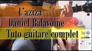 L'Aziza - Daniel Balavoine - tuto guitare