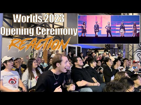 New York City Reacts to the Worlds 2023 Opening Ceremony (Feat. NewJeans, Heartsteel, & More!)