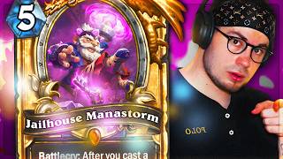 PROVO JAILHOUSE MANASTORM MAGE! [EP 417] | Hearthstone ITA