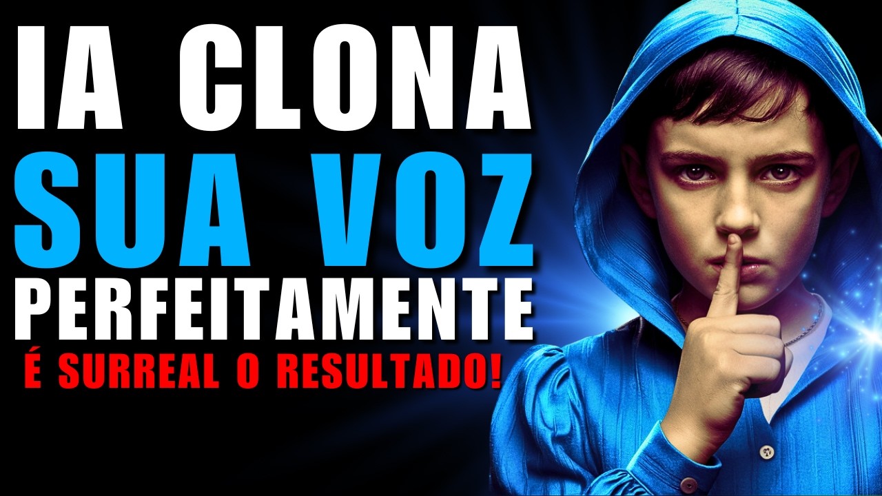 CLONAR VOZ COM ESSA IA É COISA DE OUTRO MUNDO O RESULTADO É SURREAL