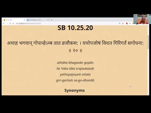 Bhakti Rasayana Sagar Swami | SB 10.25.18, May 2020