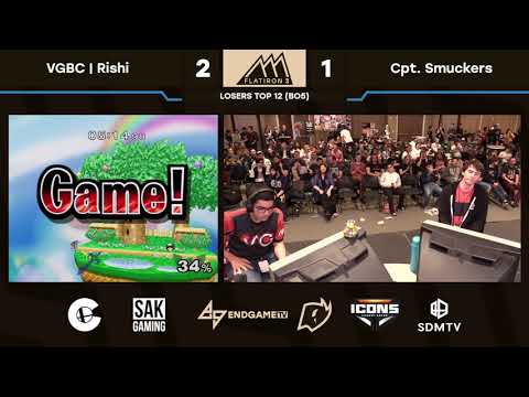 Flatiron 3: Losers Top 12 - VGBC | Rishi vs. Captain Smuckers