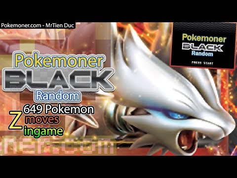 NEW NDS Hack Rom from Ducumon.click with Z-Moves - Pokemoner Black Random│Ducumon.click