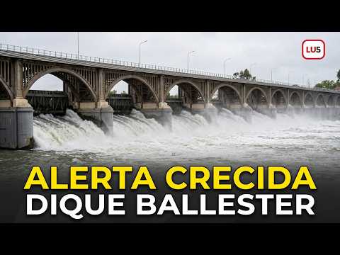 CRECIDA DEL RÍO NEUQUÉN: Así está el DIQUE BALLESTER