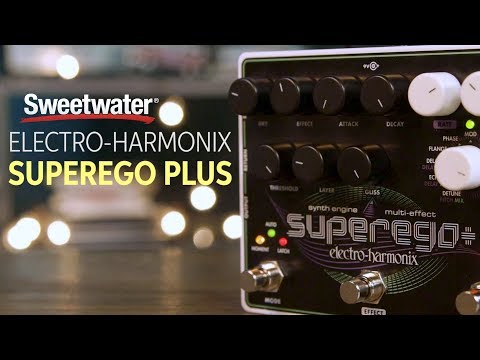 Electro-Harmonix Superego Plus Synth Engine with Effects Electro-Harmonix Superego Plus Synth Engine with Effects