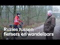 Irritaties tussen wandelaars en mountainbikers: 'Het wordt drukker'