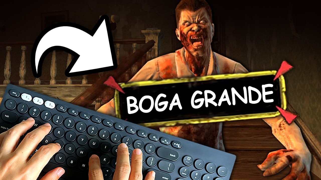 tenho que DIGITAR pra aniquilar esses ZUMBIS