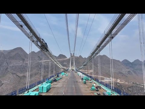 Unveiling the engineering behind world's tallest bridge in China's Guizhou
