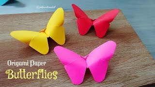 How to make Origami paper butterflies | Easy craft | DIY crafts