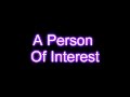 Rebecca Black - Person of Interest [POI] - Lyrics ...