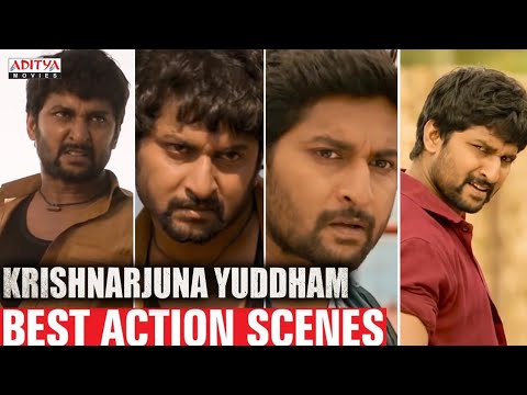 Krishnarjuna Yuddham Hindi Dubbed Movie All Action Scenes | Nani, Anupama, Rukshar Dhillon