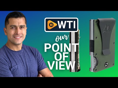 Mountain Voyage Minimalist Wallet for Men - Slim RFID Wallet - WTI product video review