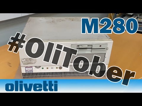 Olivetti M280 80286 - Episode 1 - The 12 MHz Intel 80286 AT computer