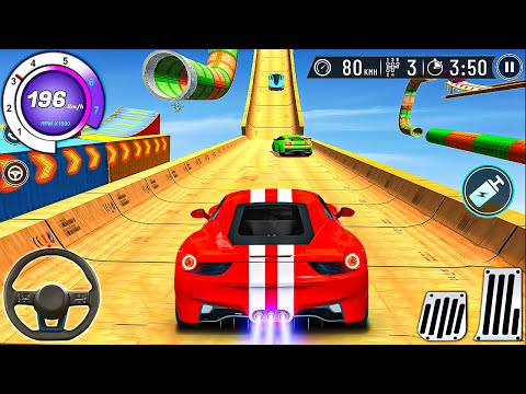 Impossible GT Car Stunts Racing 3D - Stunt Car Mega Tracks Simulator - Android Gameplay