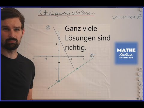 Steigungen ablesen - So einfach geht's!