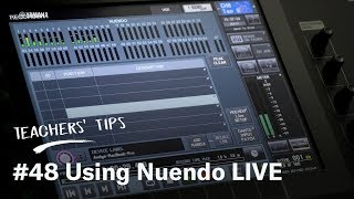 Video thumbnail for Teachers’ Tips #48 Using Nuendo Live (CL/QL) by Yamaha Global