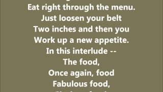 Food Glorious Food Karaoke / Instrumental Oliver