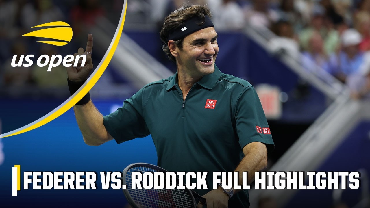 ONE LAST TIME 🎾 Roger Federer vs. Andy Roddick | Full Exhibition Highlights | US Open 2026