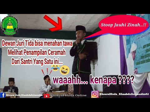 <p>Finalis Satu Ini yang bernama Sandi Membuat para juri dan penonton tertawa dengan penampilan ceramah yang sangat lucu,, Yang berjudul
