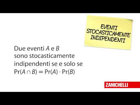 29 La probabilità e le informazioni: la probabilità condizionata
