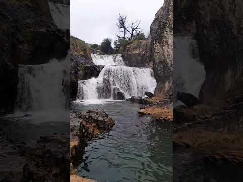 Cascadas el maqui camino a chile chico #soydecarahue #patagoniachilena #carreteraaustral #aysén
