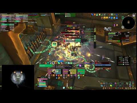 Outdps the Tank in Atal'Dazar M+21, Mistweaver Monk (Fortified, Storming, Bursting)