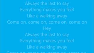 will young come on lyrics