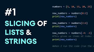 #7 Slicing And Other Functions In Python | Python Tutorials For Absolute Beginners.