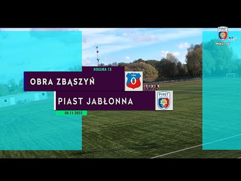 MŁODZIK D2: Obra Zbąszyń 3-3 Piast Jabłonna (04.11.2023) [kolejka 13] {wszystkie bramki}
