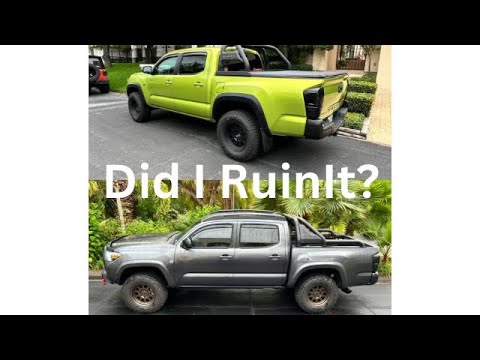 My UGLY Toyota Tacoma Roll bar!