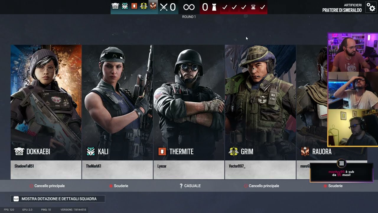 La Live Del Disinstallo? | Rainbow Six Siege [ !subtember - !mangayo - !instant - !giveaway ]