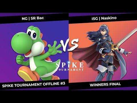 SpikeT Offline #3 Winners Final - NG | SR Bac (Yoshi) VS ISG | Naskino (Lucina)