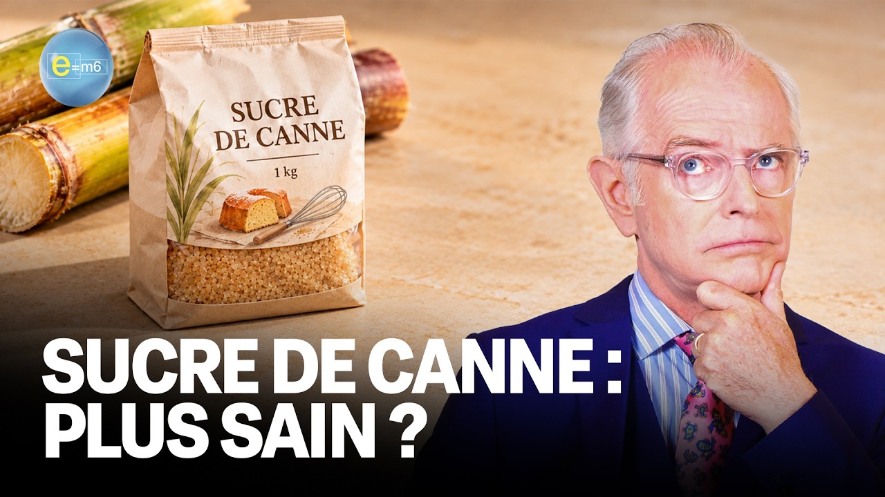 SUCRE DE CANNE : est-il meilleur pour la SANTÉ que le SUCRE BLANC ? | E=m6