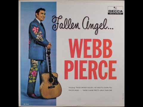 Webb Pierce "Fallen Angel" complete mono vinyl Lp