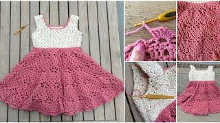 Download lagu Crochet Baby Girl Frock 0 - 5 Years//Crochet Baby Clothes New Design 2025 ❤ mp3