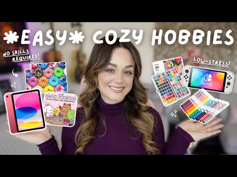 cozy hobbies to help you de-stress in 2025! ✨ | no skills required, budget-friendly 💕