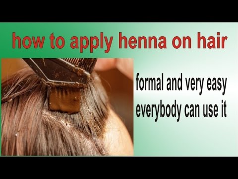 How to Apply Henna on Hair/Simple Formal Method