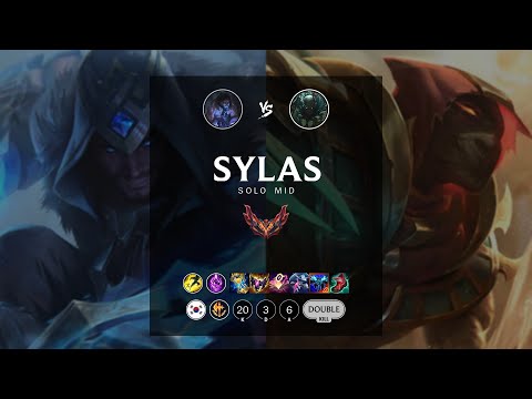 Sylas Mid vs Pyke - KR Grandmaster Patch 12.15