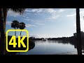 Beautiful Orlando Views In HD Sunrise Walk Through Downtown Orlando Florida Background Noise