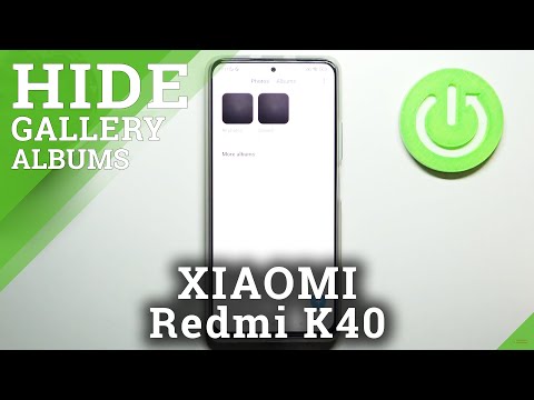 How to Hide Albums in Gallery in XIAOMI Redmi K40 – Make Album Private