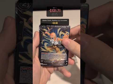 I Spent $142 on Dragon Ball Cards… Can I Break Even? 😤 | Pack Opening Day 1  #dbsmasters #dbs #tcg