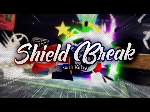 Smash Ultimate - How to Shield Break with Kirby