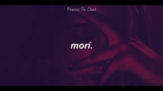 Tranzas - Morí (Letra)