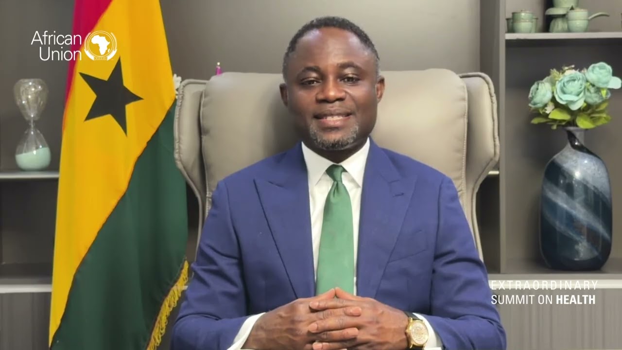 Hon  Kwabena Mintah Akandoh, MP Minister of Health Ghana, Message for Extraordinary Summit on Health