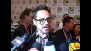 Comic-Con 2012: Iron Man 3 - Robert Downey, Jr. gets interrupted by Zach Galifianakis